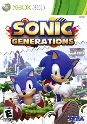 Sonic Generations (USA) box cover front